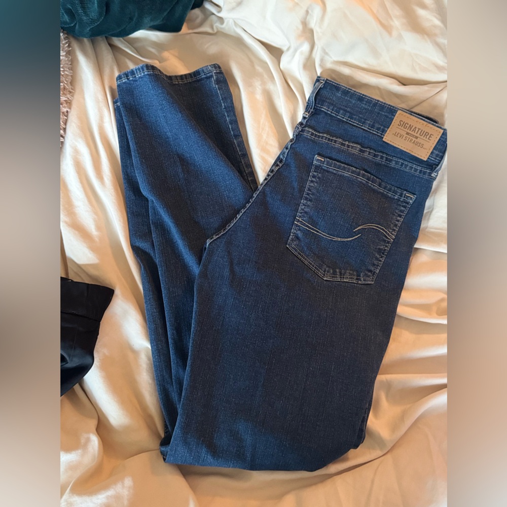 Women's Signature by Levi Strauss Dark Blue Denim